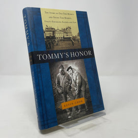 Gotham Books Tommy's Honor cover presents historical golf narrative at a glance for enthusiasts.