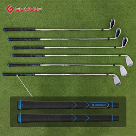 Gowolf 9 iron chrome finish supports confident alignment at address