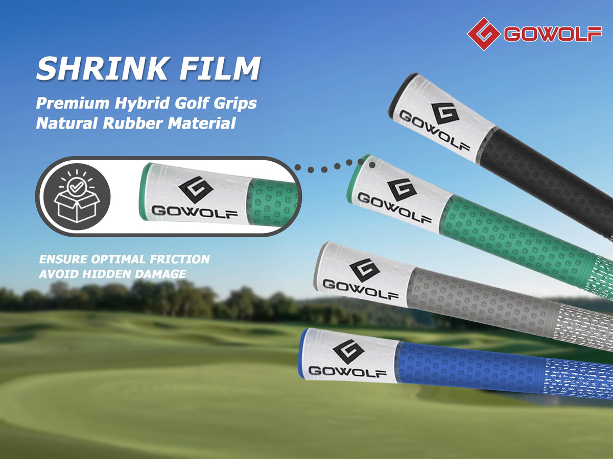 Gowolf color options for driver and irons support personal style and feel.
