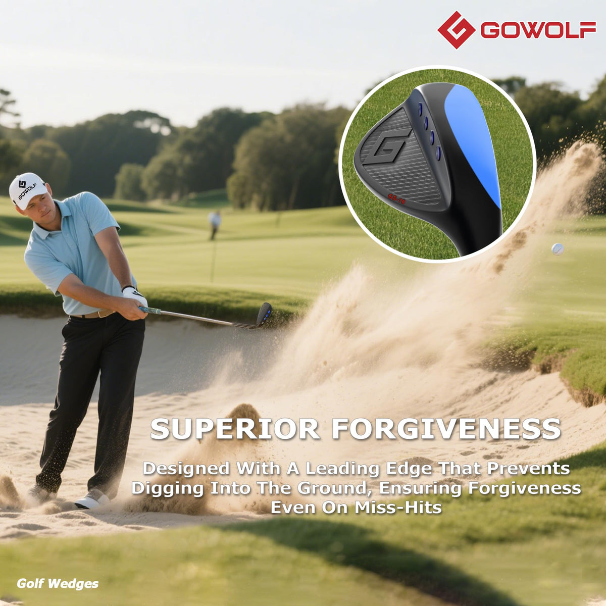 Gowolf forged construction wedge emphasizes precision and durability.