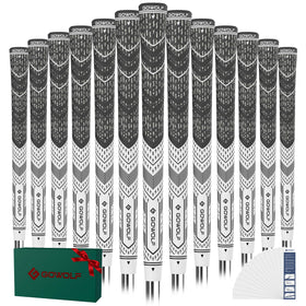 Gowolf golf grip cord multi-compound front view for improved control and traction