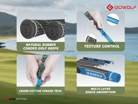 Gowolf midsize grip core 0.600 inches offers solid balance.