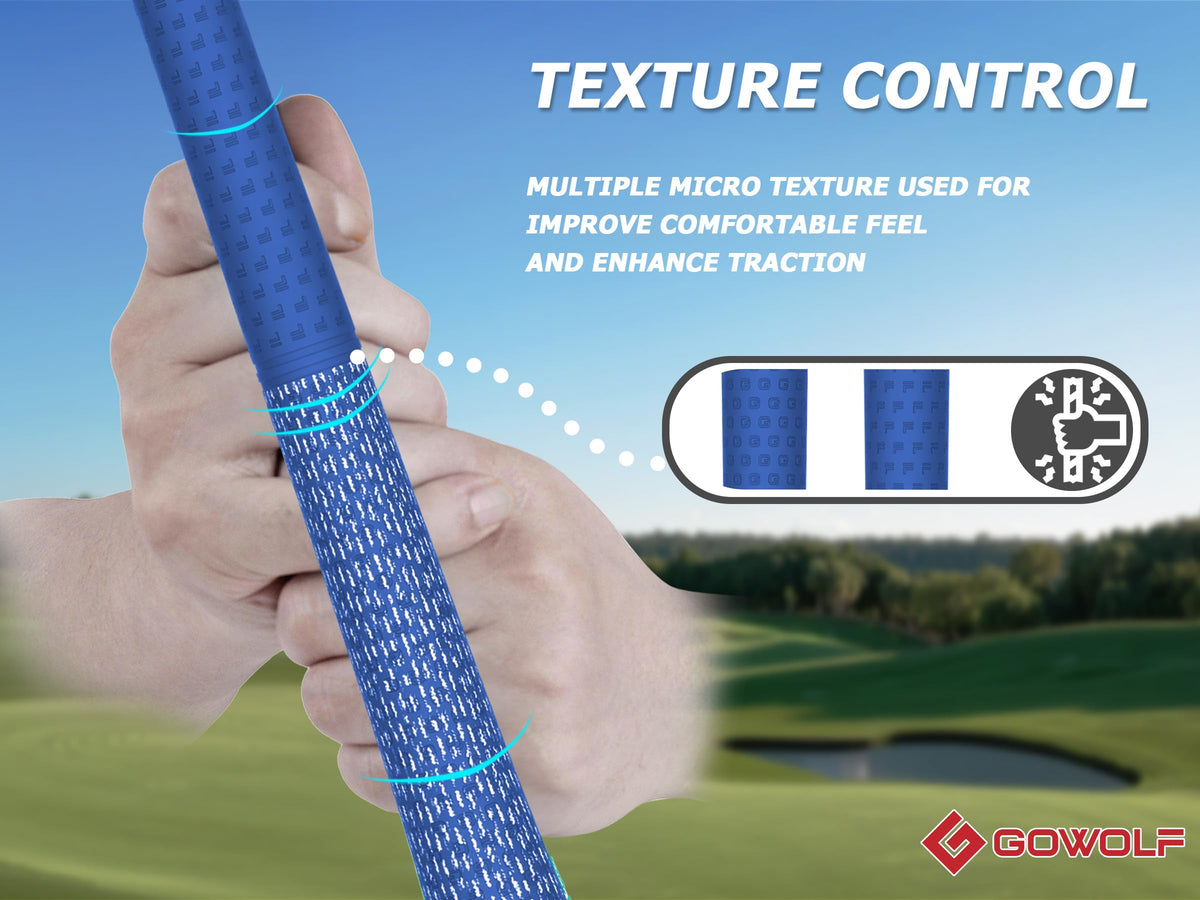 Gowolf grips deliver comfort and control in all weather conditions.