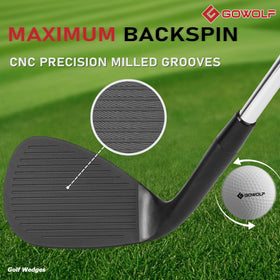 Gowolf forged wedges deliver premium feel and durability.
