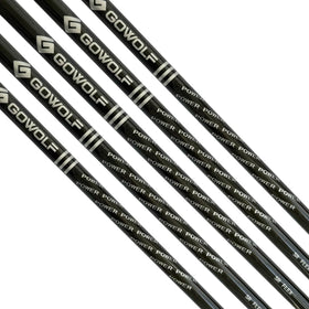 Gowolf driver graphite shaft enhances control and lighter feel.