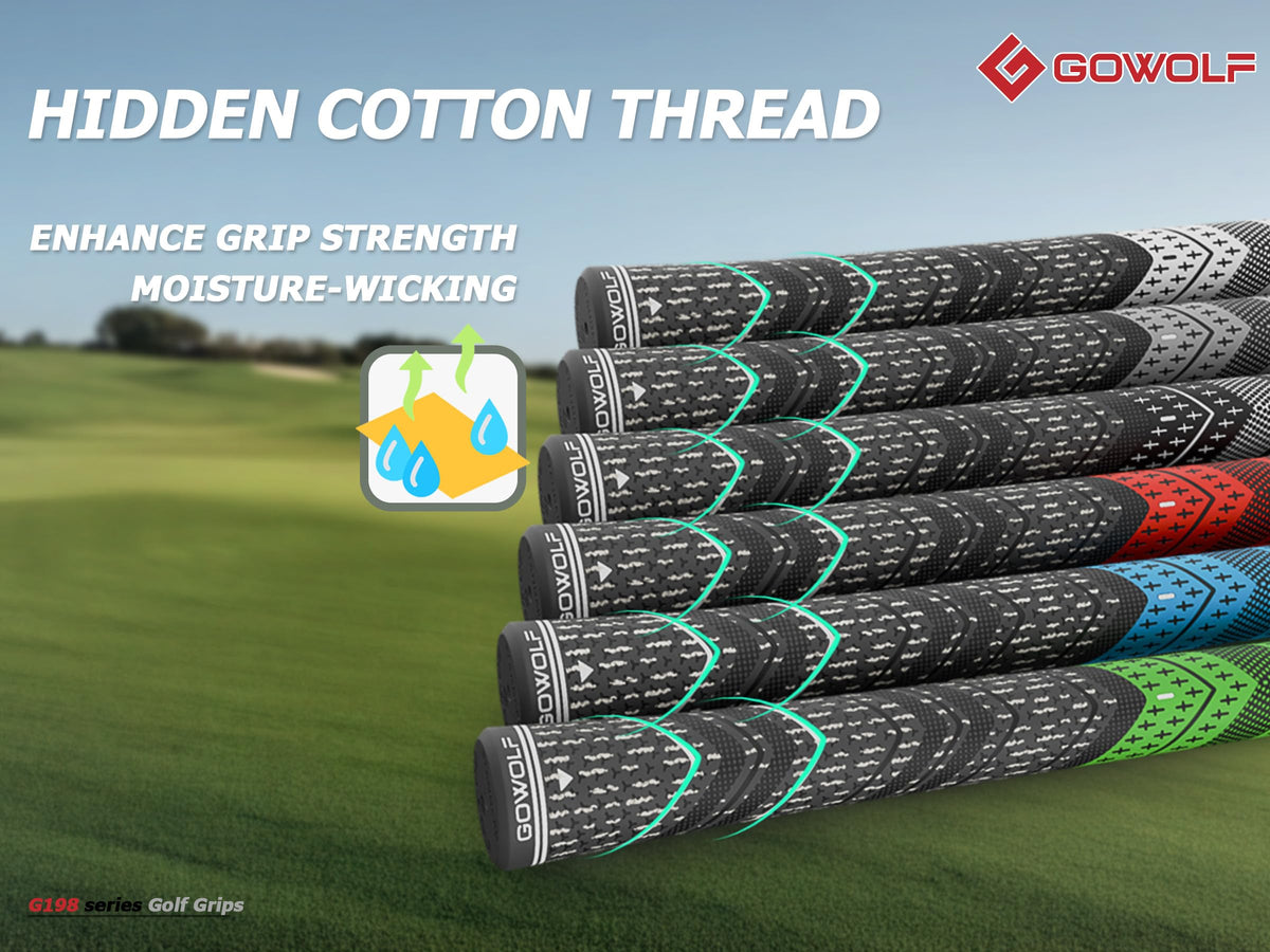 Gowolf low-taper design reduces tension for smoother swings