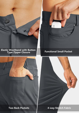G Gradual 6-pocket layout demonstrates secure storage for essentials during rounds or commutes.