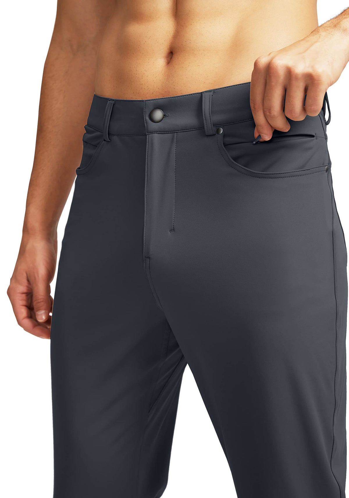 G Gradual pants highlight the six-pocket design for essentials on the go