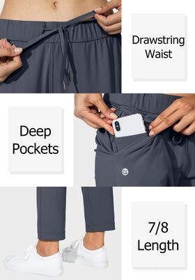 G Gradual 7/8 ankle-length pants for a stylish, energetic look at work or gym