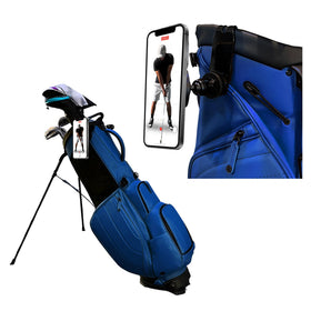 Grady Golf golf phone holder bag mount secures your phone for stable swings on the course