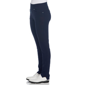Grand Slam women's pull-on golf pants stretch fabric for enhanced movement