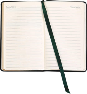 Graphic Image compact pocket-size leather logbook, easy to carry in your golf bag