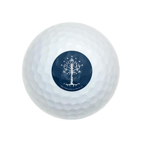 Graphics & More LOTR Wilson golf ball close-up reveals durable core for consistent play