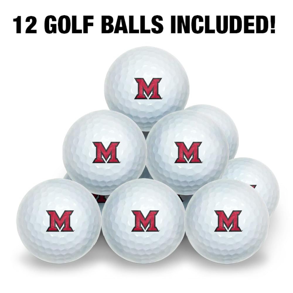 GRAPHICS AND MORE Miami University Ohio Wilson ball surface texture detail for improved grip feel