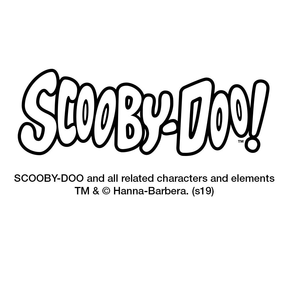 GRAPHICS & MORE Scooby-Doo Ruh-Roh ball print close-up highlighting character designs.