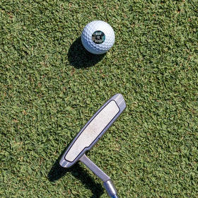 Graphics and More God Is Good Wilson golf balls meet regulation size for standard play.