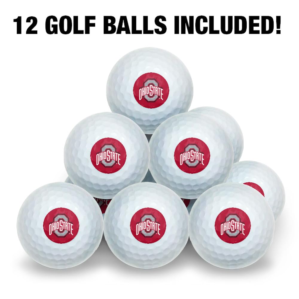 GRAPHICS & MORE full-color OSU logo golf balls ideal for practice rounds