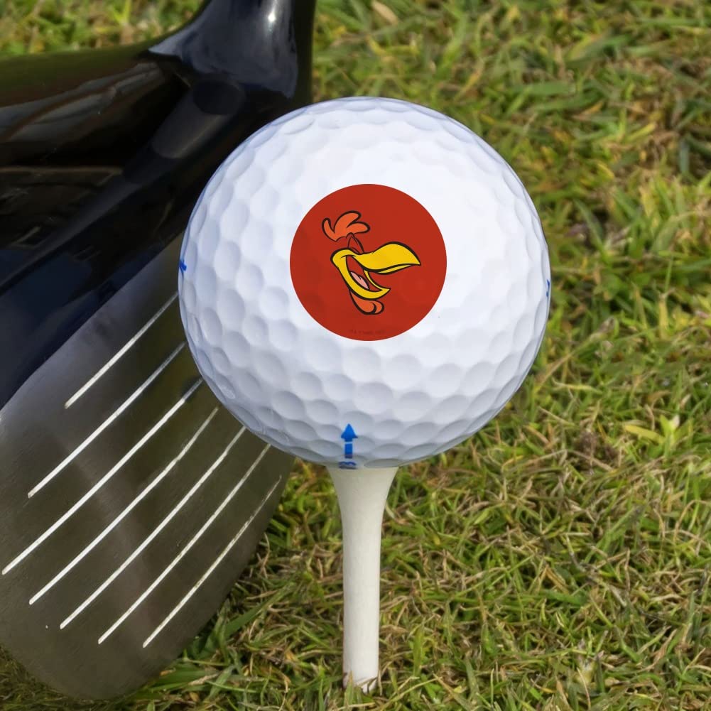 GRAPHICS & MORE Looney Tunes Foghorn Leghorn golf ball on the green supports fun practice sessions.