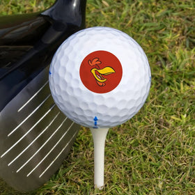GRAPHICS & MORE Looney Tunes Foghorn Leghorn golf ball on the green supports fun practice sessions.