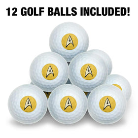 Officially licensed Star Trek ball side view highlights premium design and playability.