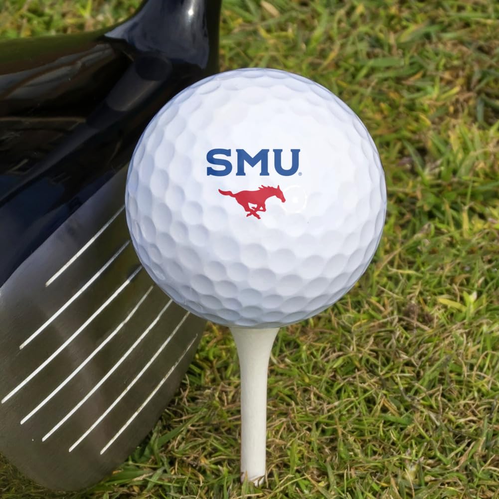 GRAPHICS & MORE SMU Wilson ball color pattern for versatile use in rounds and practice.