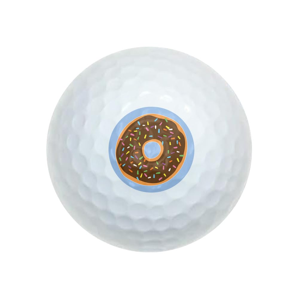 Wilson chocolate icing design golf ball adds festive flair to your rounds.