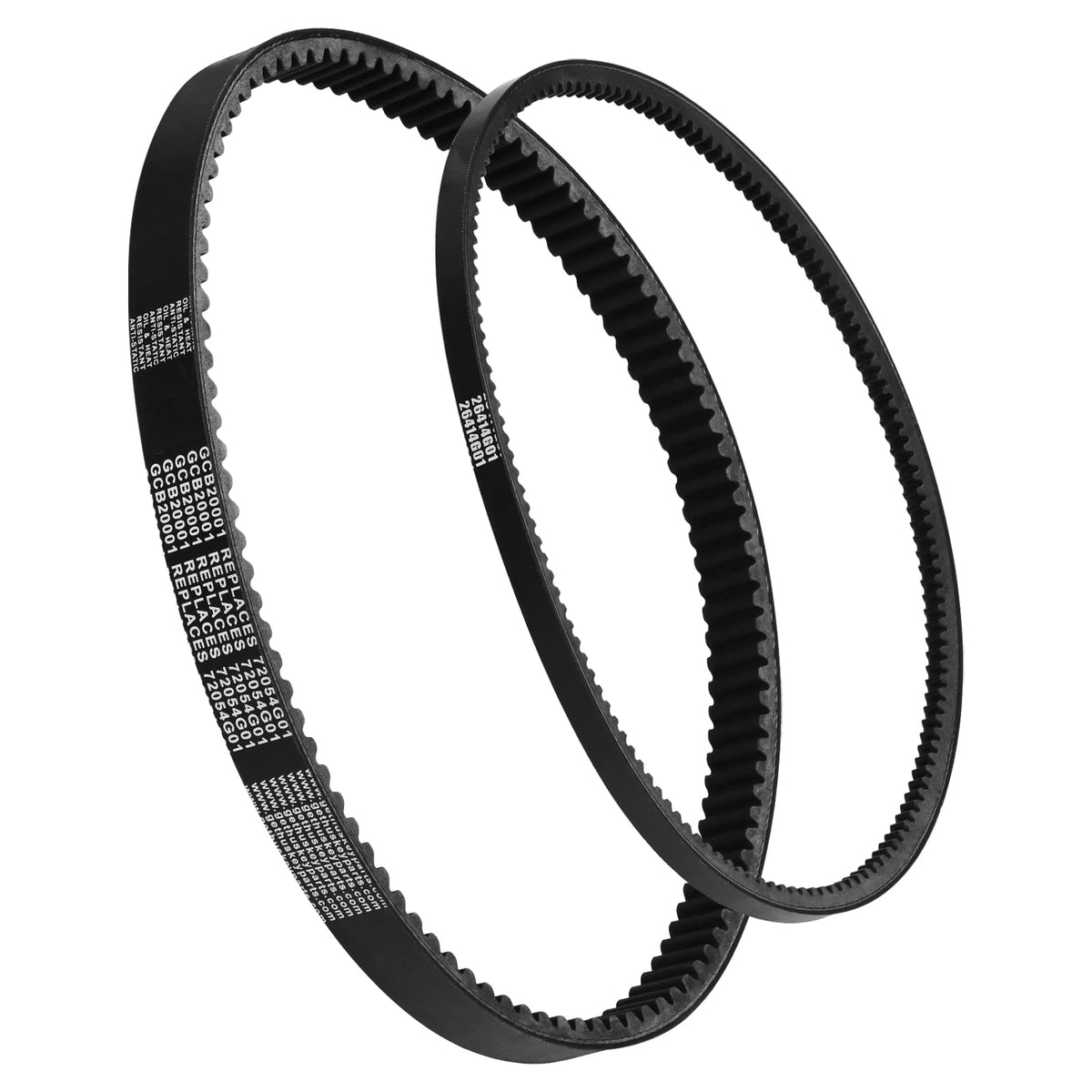 Greatshow EZGO drive belt 72054G01 for reliable golf cart performance and heat resistance.
