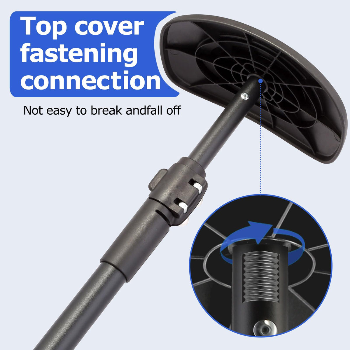 Greeily travel-ready design is lightweight and easy to assemble and disassemble.