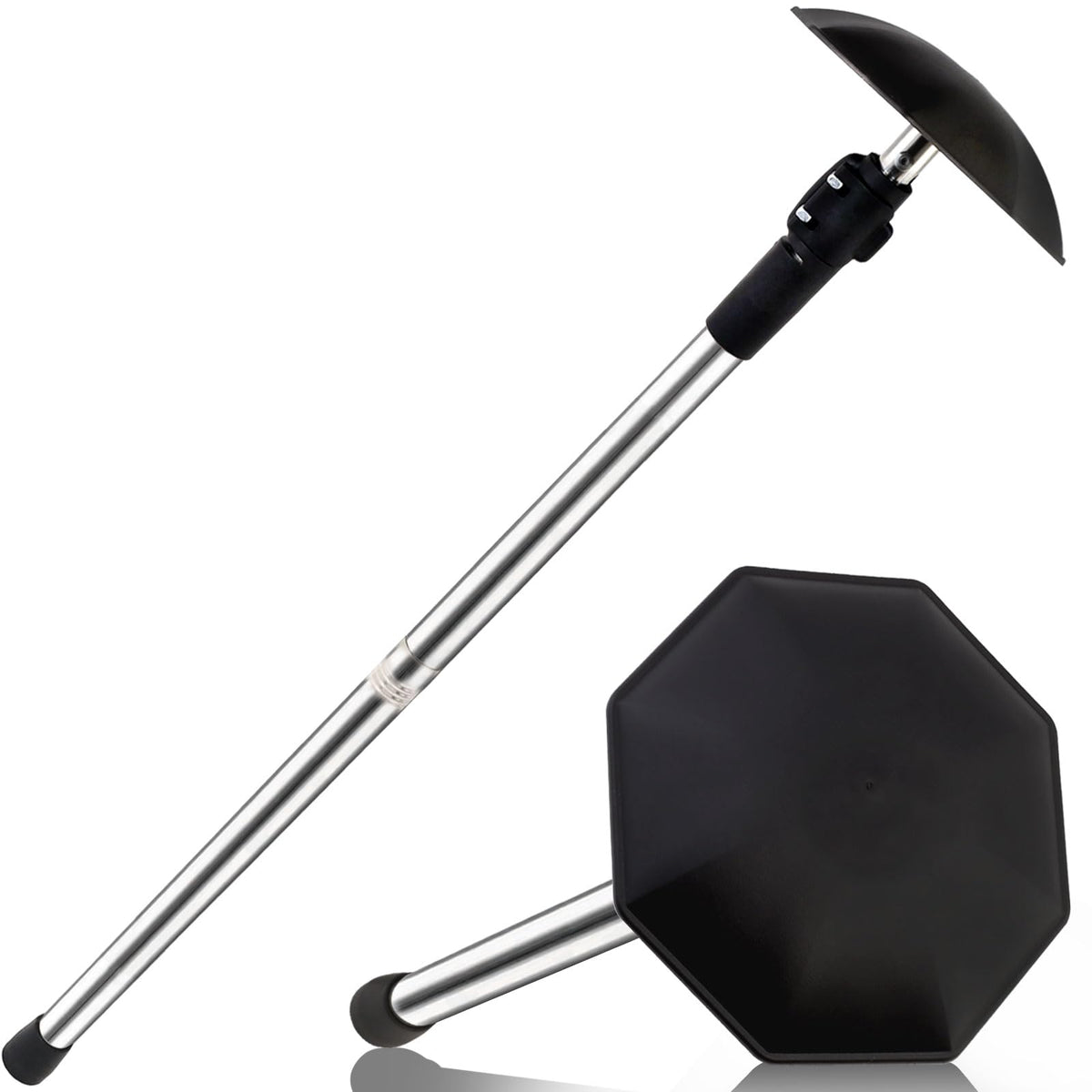 Greeily golf travel pole extended to 60 inches supports long clubs safely