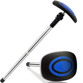 Greeily golf travel pole extended 33 to 60 inches for versatile club protection.