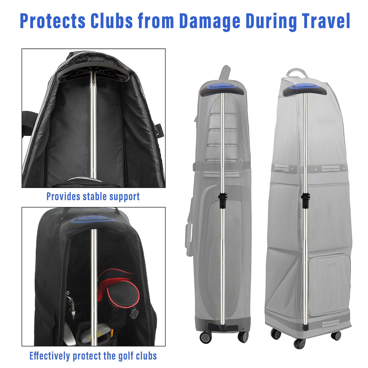 Greeily lightweight design enables easy assembly and packing.
