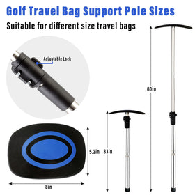 Greeily stainless steel core provides sturdy support during travel.