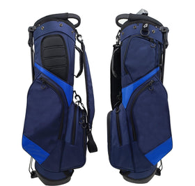 GREEN ACTION Sunday golf bag features a 5-way divider top to separate clubs.