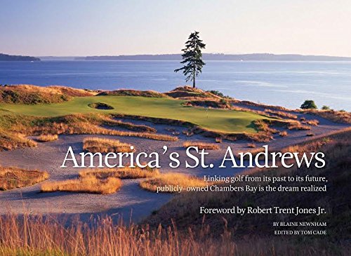 Green Cloud America's St. Andrews book cover showcases history and storytelling for golf fans.