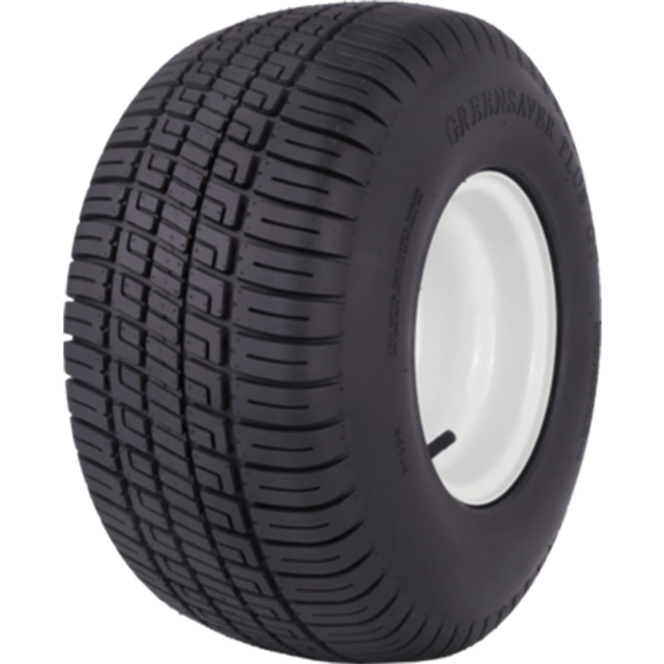 Greenball Greensaver Plus GT tire side view for stable handling on golf cart rides