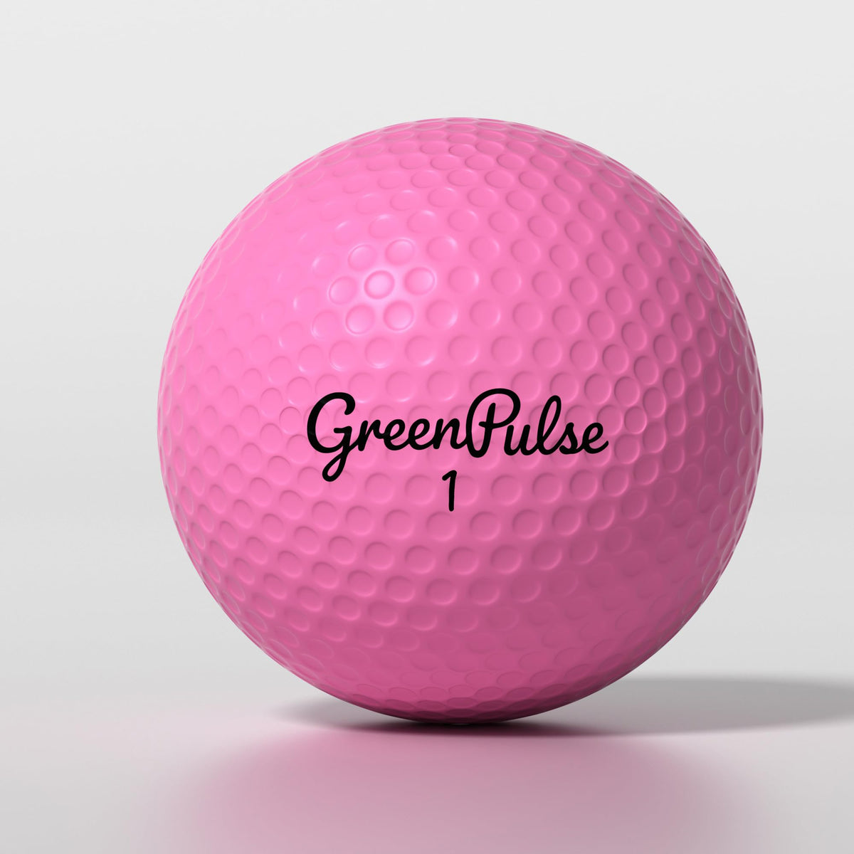 GREENPULSE 2-piece soft-feel ball delivers a comfortable feel and consistent distance