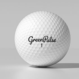 Shot on the tee with GreenPULSE Drive+ Distance illustrating straight trajectory