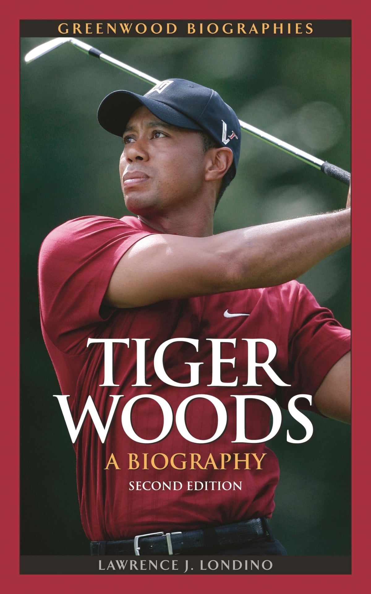 Greenwood Tiger Woods: A Biography cover showing life story and inspiration for readers