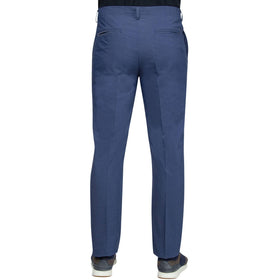 Greg Norman blue golf pants waistband closeup highlight stretch fabric