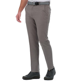 Greg Norman Golf Performance stretch pants back pocket logo demonstrates authentic branding and style.