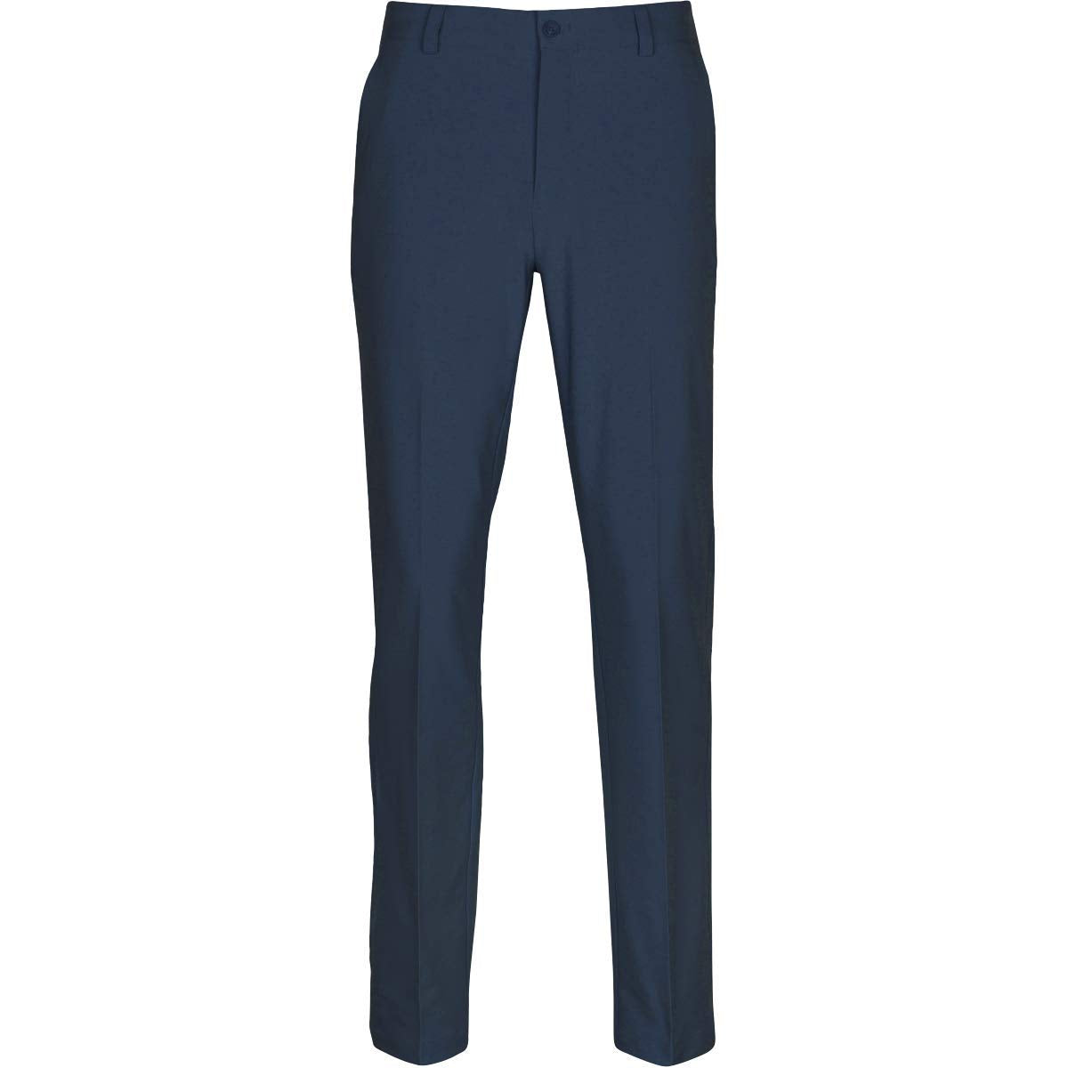 Greg Norman Ml75 Microlux Pant dark navy with flat front and stretch waistband for all-day comfort