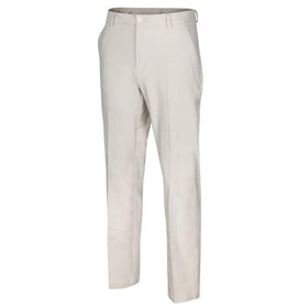 Greg Norman Ml75 Microlux Pant sandstone side profile highlighting flexibility