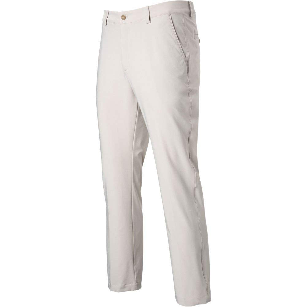 Greg Norman Ml75 Microlux pant side view demonstrates mobility