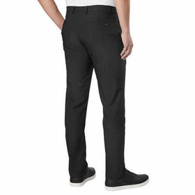 Greg Norman ML75 pant side view in black highlighting mobility and fit