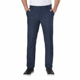 Greg Norman ML75 Performance Classic Pant navy, front view, versatile everyday wear.