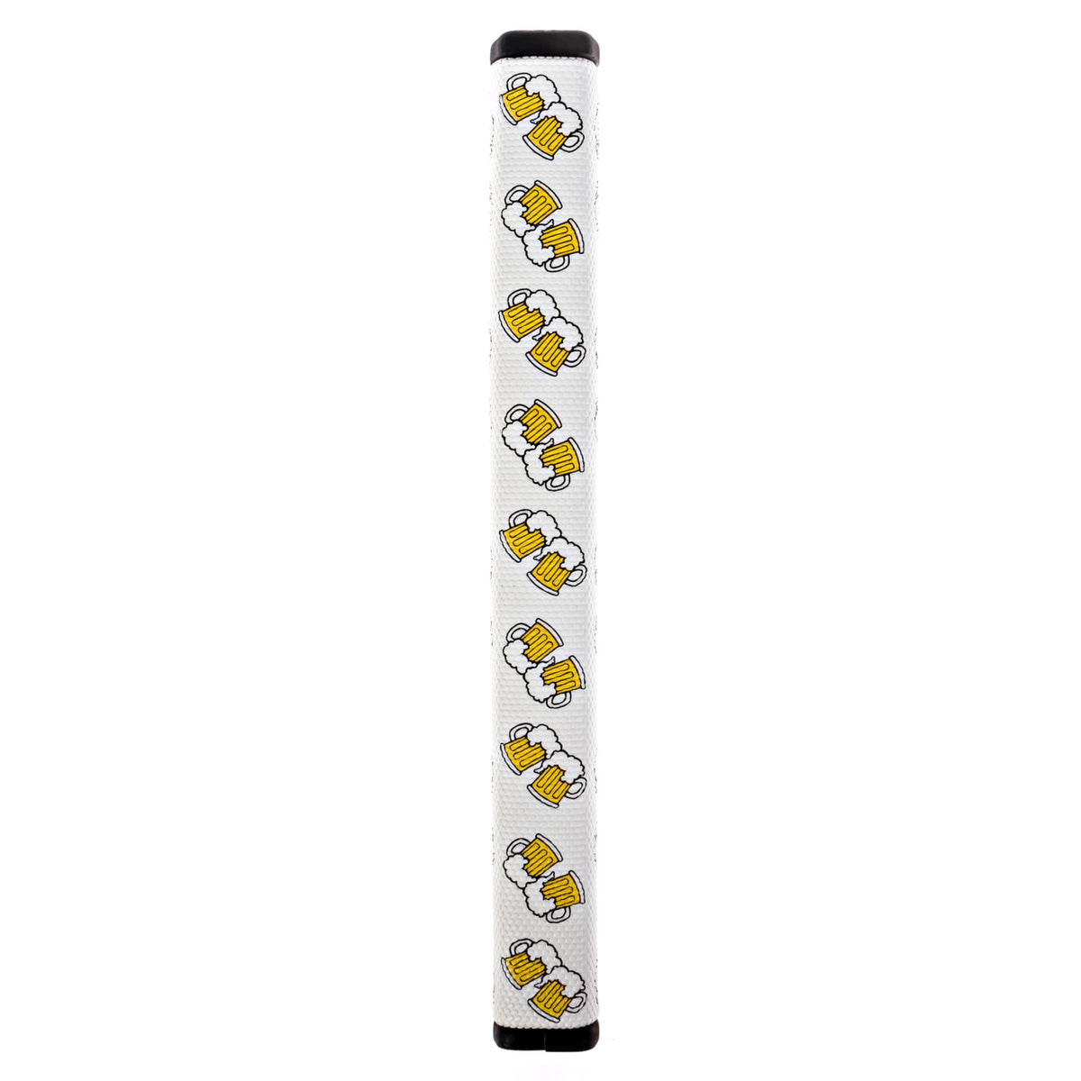 Grip & Rip Golf Round 2.0 Cheers Edition putter grip texture close-up shows tactile surface