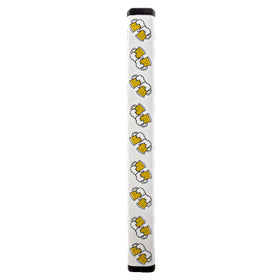 Grip & Rip Golf Round 2.0 Cheers Edition putter grip texture close-up shows tactile surface