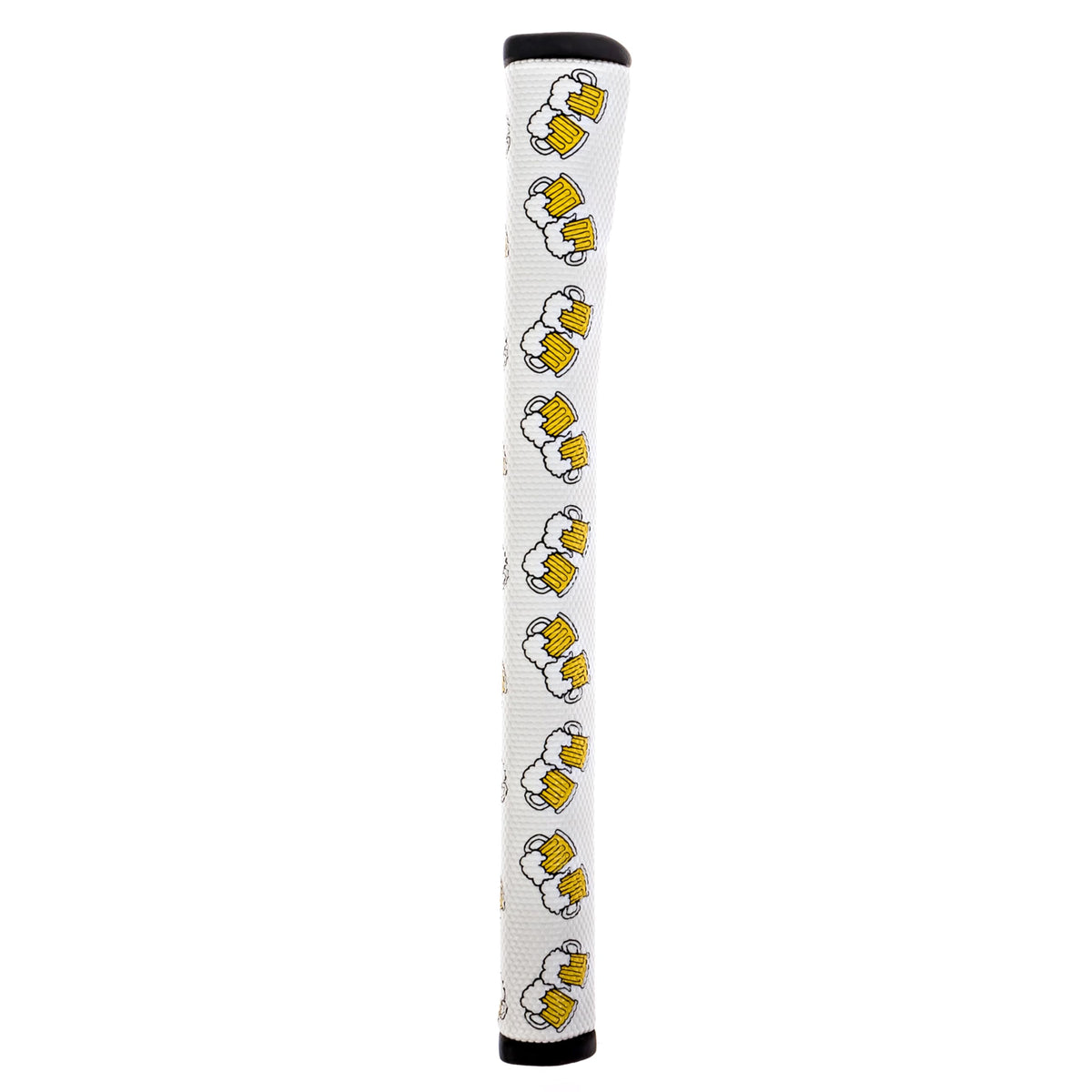 Grip & Rip Golf Round 2.0 Cheers Edition putter grip in wet condition demonstrates reliable traction