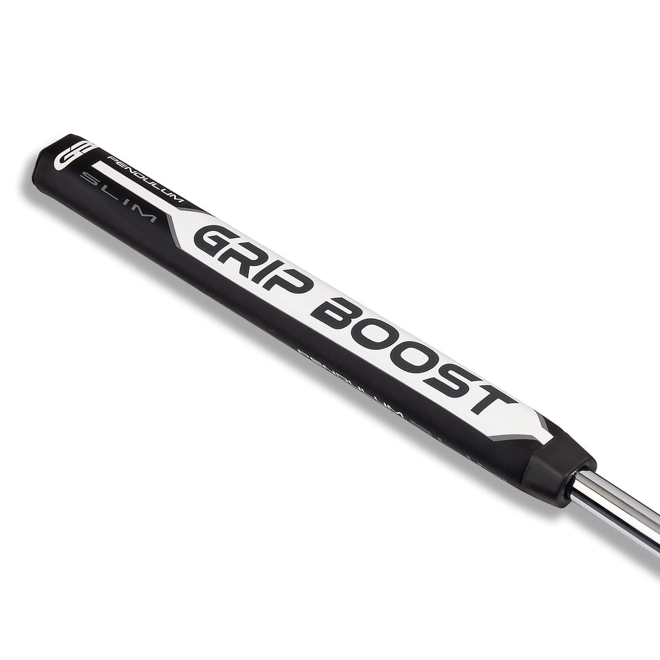 Grip Boost Pendulum Slim Putter Grip front view enhances feel and control.