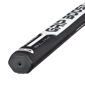 Grip Boost Pendulum Slim Putter Grip in hand shows two orientation options for alignment.
